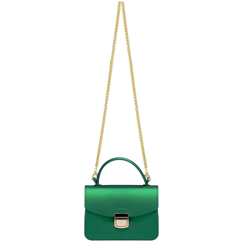 Chrysansmile Green Clutch Purses for Women Jelly Small Crossbody Bags Formal Evening Bags Top Handle Purses for Women Mini Tote Bag - Image 5